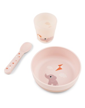 Set Pappa Foodie Done By Deer Ciotola Bicchiere e Cucchiaio