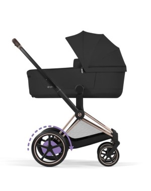 Duo E-Priam Cybex-Rahmen der neuen Generation in Roségold — Comfort Collection