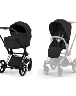 Duo Priam Cybex-Rahmen der neuen Generation in Roségold — Comfort Collection
