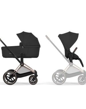 Duo Priam Cybex-Rahmen der neuen Generation in Roségold — Comfort Collection