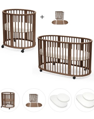 Bundle Stokke Sleepi V3 Culla, Lettino, Materassi e Lenzuola OMAGGIO