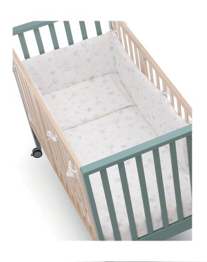 Culla/lettino Erbesi Evolution (Completo di Piumone + 2 Materassi)