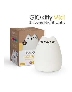 InnoGio Giokitty Midi Lampada Notturna In Silicone