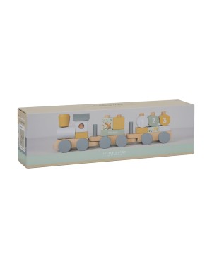 Trenino in Legno Little Dutch Con Costruzioni