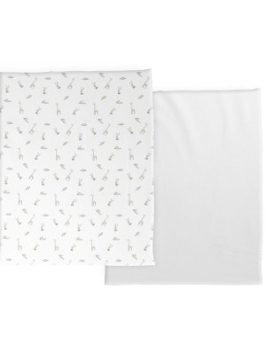 Set Lenzuola con Angoli in Cotone per Next2Me Forever 2pz Chicco