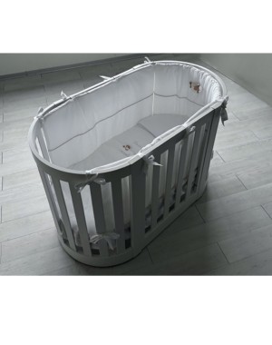 Lettino Ovale Evolutivo Nanan + Kit