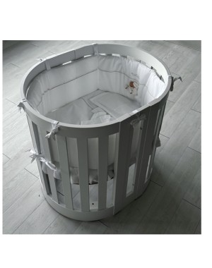 Lettino Ovale Evolutivo Nanan + Kit