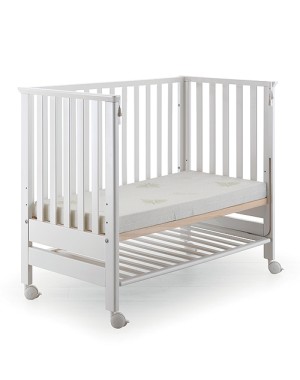 Lettino Azzurra Design Contact con materasso + set piumone