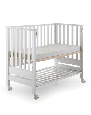 Lettino Azzurra Design Contact con materasso + set piumone