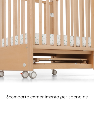 Lettino Evolutivo Flex Foppapedretti e Materasso Culla OMAGGIO