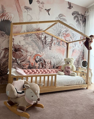 Letto Montessori Evolutivo Evi 4 in 1 - 200x90 cm - Dalla Nascita ai 99 anni