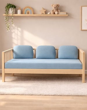 Montessori Evi Evolutionäres 4-in-1-Bett, 140 x 70 cm, umwandelbar zum Sofa