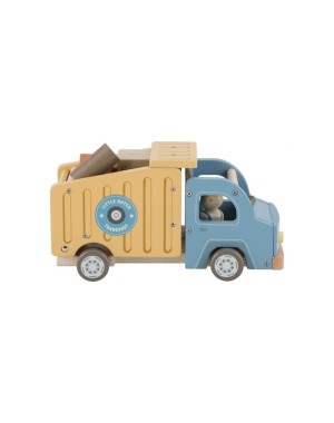 Garbage Truck With Wooden Characters Little Dutch