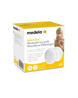 Coppette Assorbilatte Lavabili 4 Pezzi