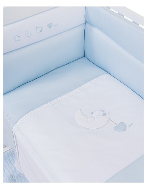 Picci Lila Microbed with Mattress and Duvet Set