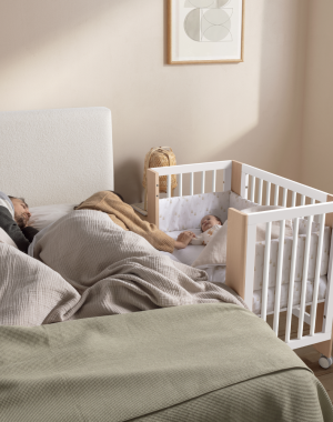 Culla Mini Converbaby Micuna con Materasso e Completo Piumone  90x50 cm
