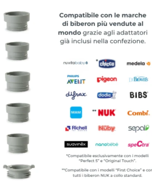 Scaldabiberon Portatile Universale Nuvita Mix70