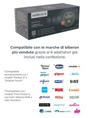 Nuvita Warm 70° Universal Portable Bottle Warmer