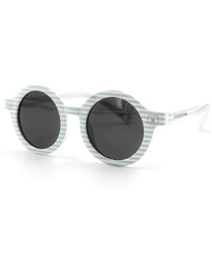 Blue stripes bear sunglasses with 400 UV protection - Bamboom