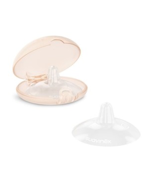 Silikon-Nippelschutz Suavinex - 2 STÜCK, Größe S
