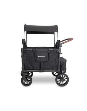 Passeggino Wagon 2 Posti W2 Luxe Pro jet black Wonderfold