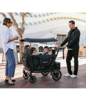 Passeggino Wagon 4 posti L4 gray Wonderfold