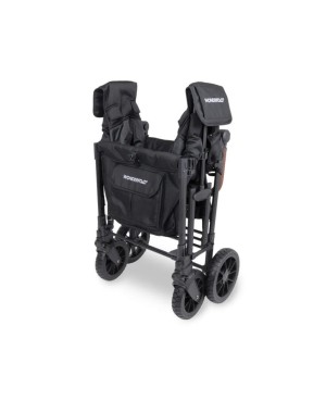 Passeggino Wagon 4 posti W4 Luxe Pro jet black Wonderfold