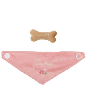 Peluche Cane Jackie Con Trasportino Little Dutch