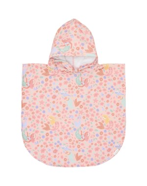 Dreamy Mermaid Mehrfarbiger Strandponcho - Little Dutch