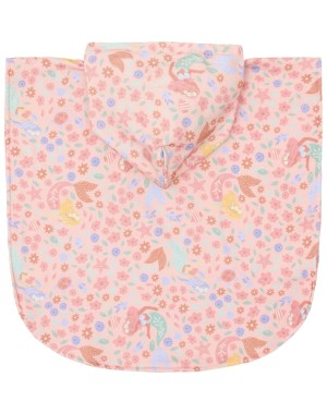 Dreamy Mermaid Mehrfarbiger Strandponcho - Little Dutch