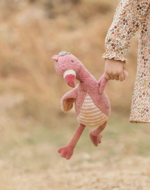 Flamingo-Puppe 35cm Little Dutch