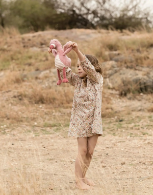 Flamingo-Puppe 35cm Little Dutch