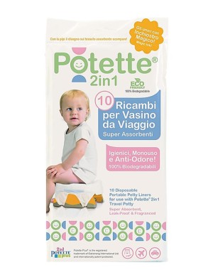 Spare parts for travel potty Potette