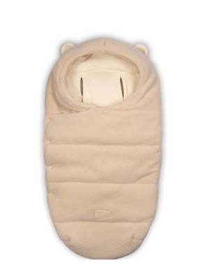 Sacco Invernale Igloo Teddy Newborn  Whisper Pink Bamboom