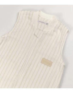 Stripes 350 Mini-Sommerschlafsack mit Füßen, 6/18 m, Bamboom