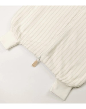 Stripes 350 Mini-Sommerschlafsack mit Füßen, 6/18 m, Bamboom