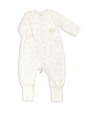 Schlafoverall Schlafsack Mini Birds 288 6/18 m - Bamboom