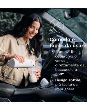 Calentador de biberones portátil superrápido Baby Brezza