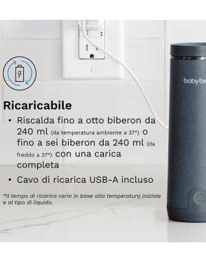 Calentador de biberones portátil superrápido Baby Brezza
