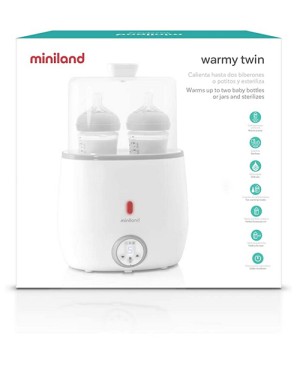 Bottle warmer/sterilizer Miniland Warmy Twin