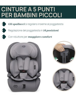 Seggiolino Auto Gro-Up i-Size Chicco
