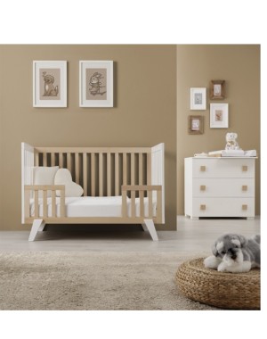 Tris Lettino America + Sponda Toddler + Como' Evolution - Erbesi