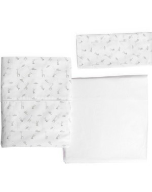 Set Lenzuola in Cotone per Next2Me Forever 2pz U&D e Federa Chicco
