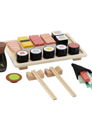 Gioco Set sushi in legno - Tryco