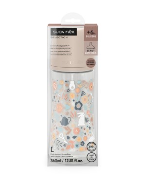 360 ml Suavinex Wonderland Silikonflasche