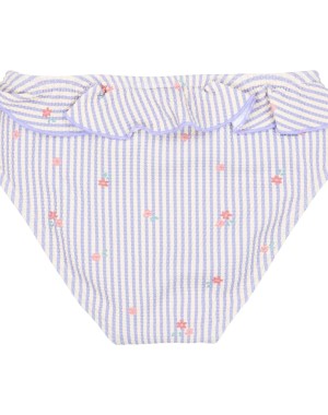 Lilafarbenes Badehöschen mit Traumstreifen - Little Dutch