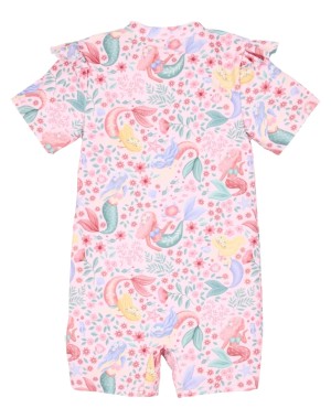 Dreamy Mermaid Kurzarm-Badeanzug - Little Dutch