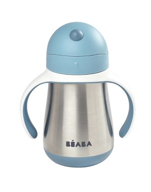 Cup With Straw In Steel Bèaba 250 ml