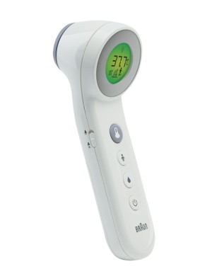 No Touch + Touch Thermometer Braun