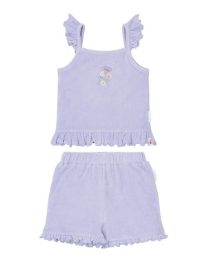 Set Top E Pantaloncini Dreamy Purple - Little Dutch